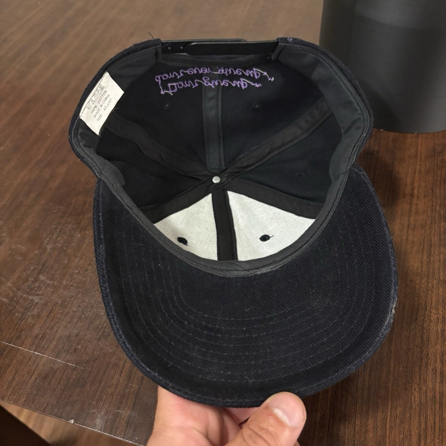 Black Jimmy V Hat