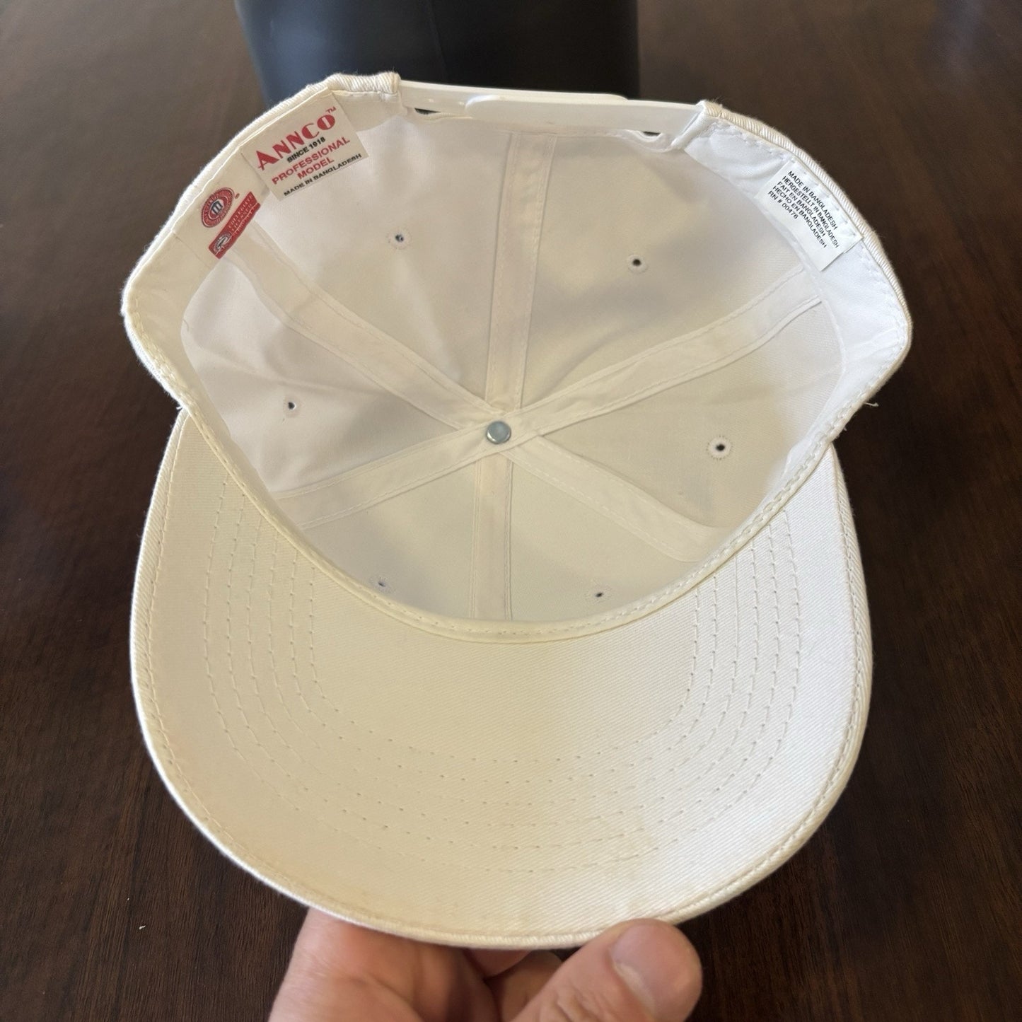 White Kansas Jayhawks Hat