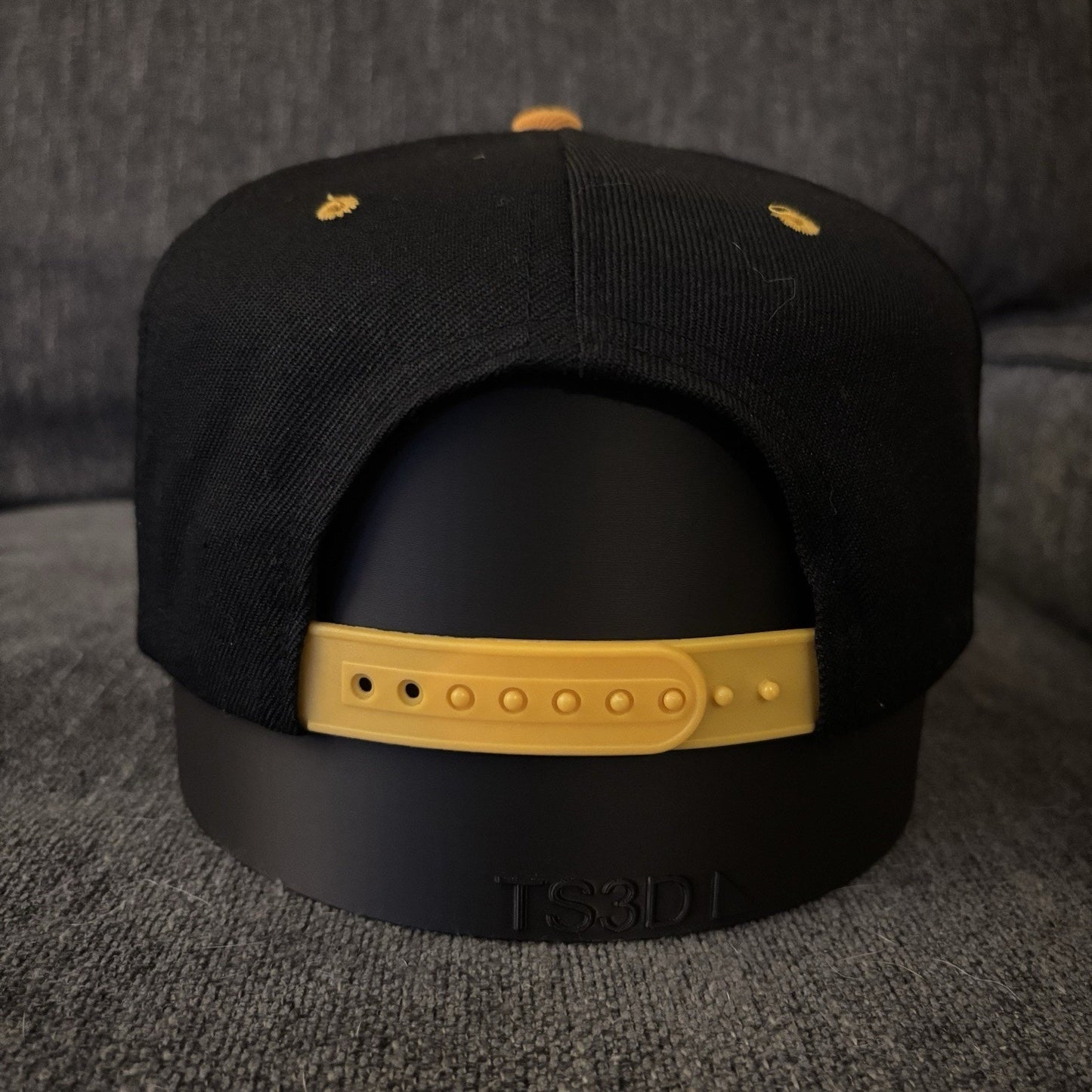 Black New Orleans Saints Hat