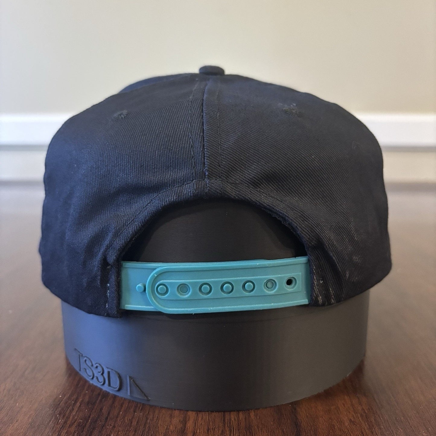 Black Snap On Racing Hat