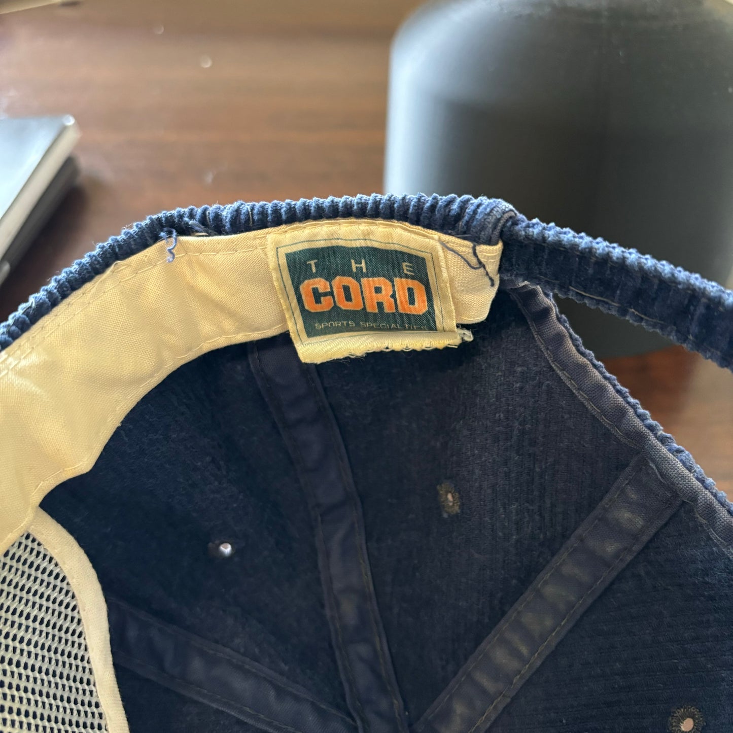 Blue Corduroy Chicago Bears Hat
