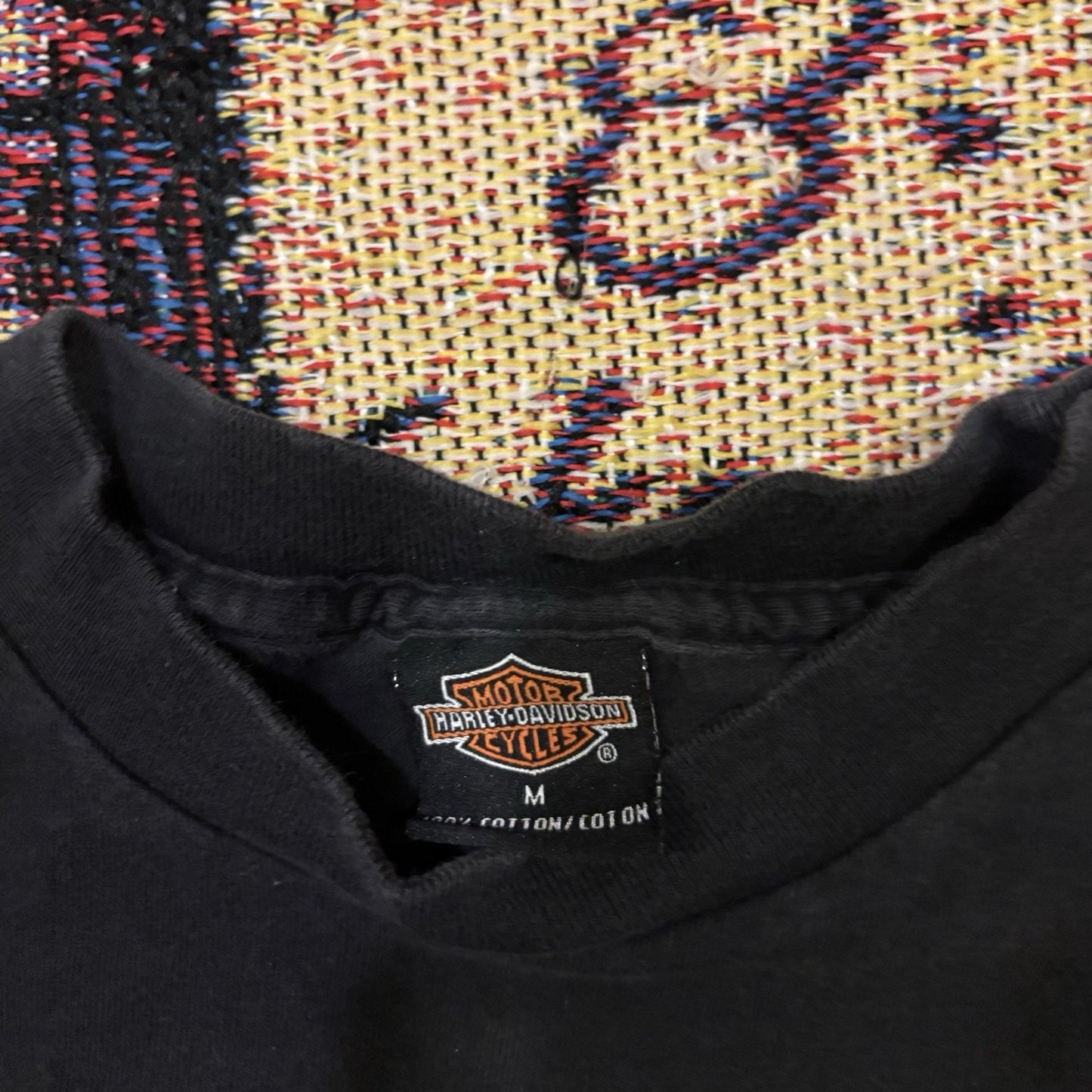Black Harley Davidson Shirt Size Medium