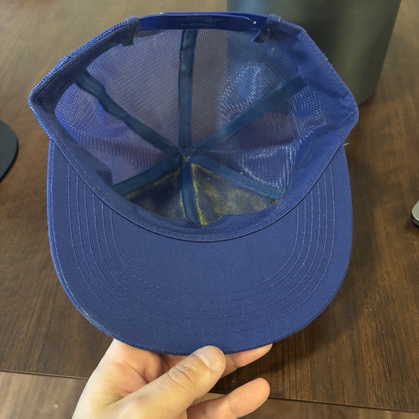 Blue Pioneer Trucker Hat