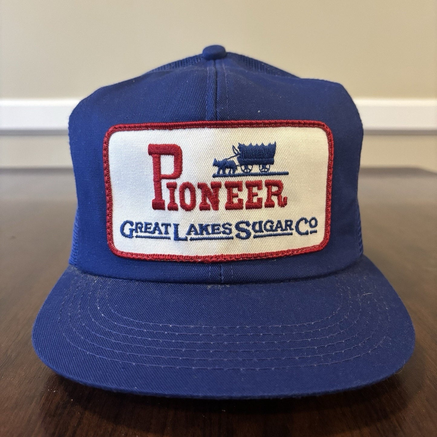 Blue Pioneer Trucker Hat