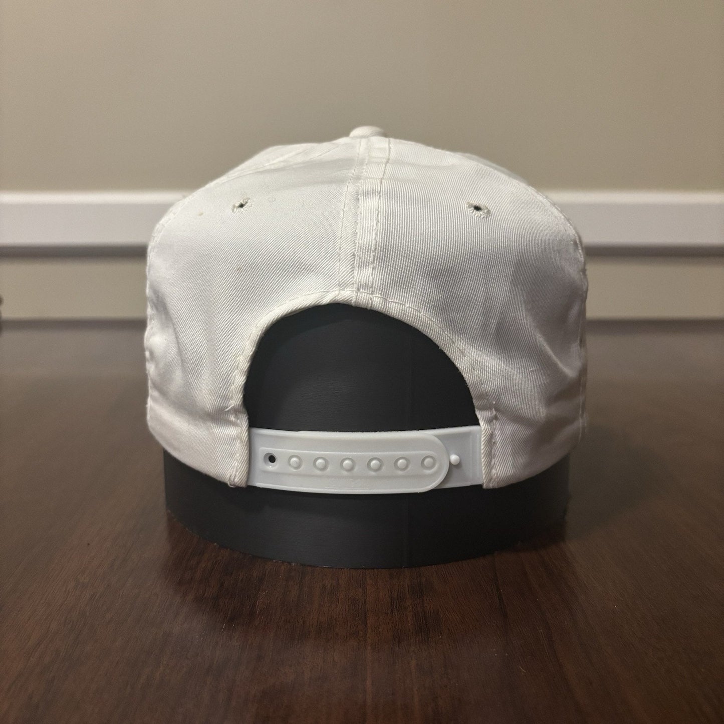 White 1990 World Series Hat