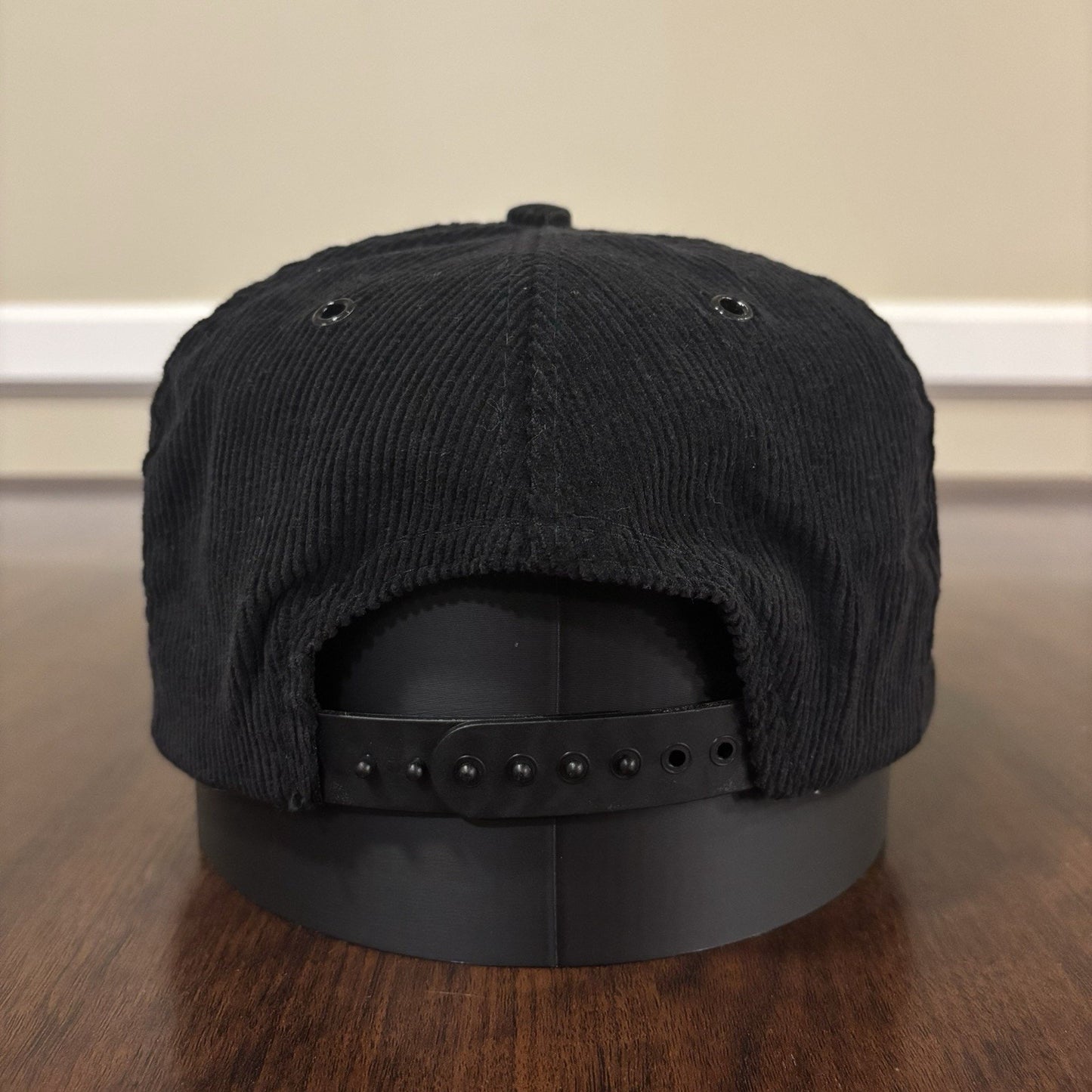 Black Salem Cigarettes Corduroy Hat