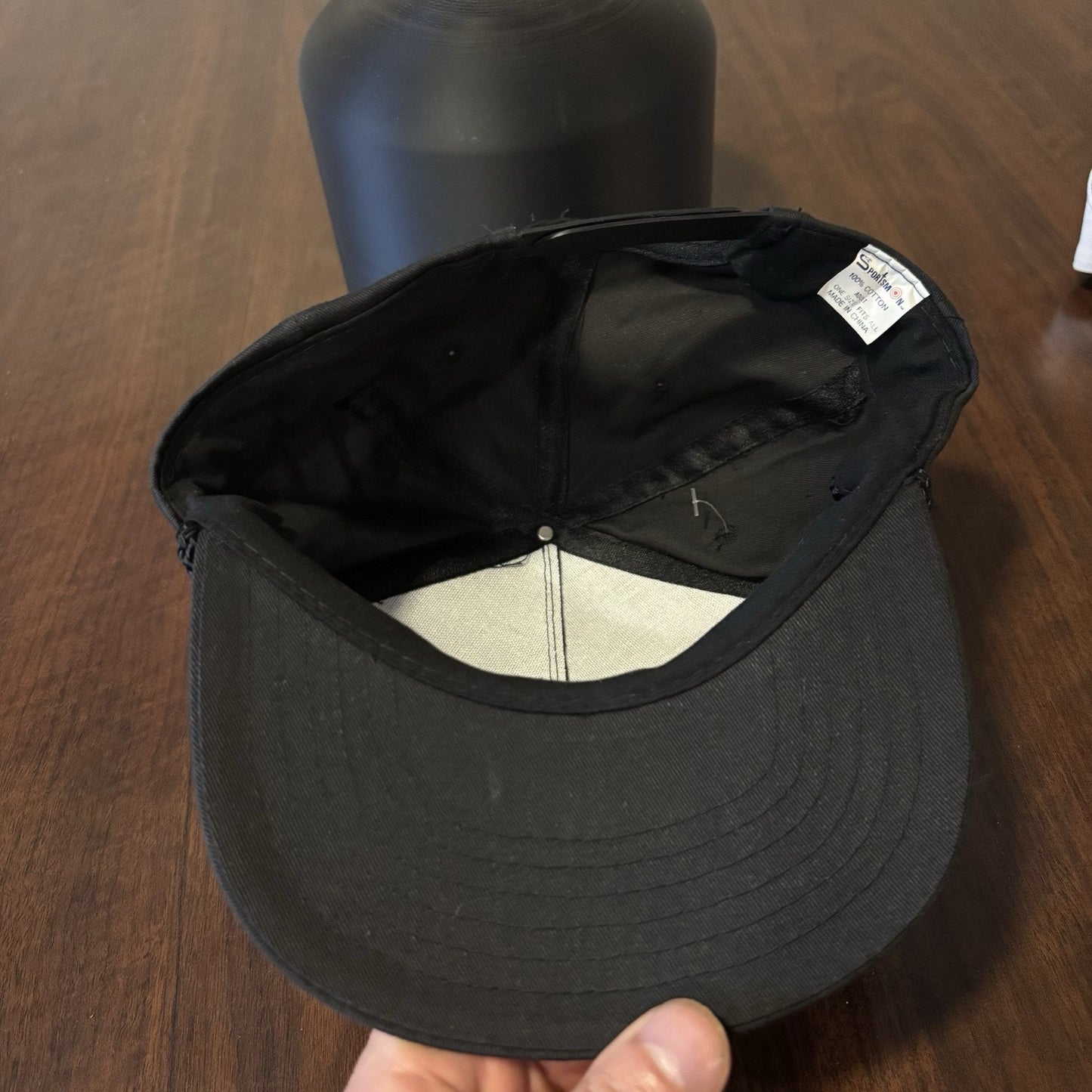 Black Washington Redskins Hat