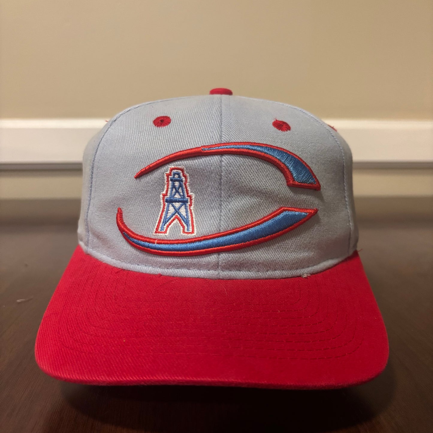 Baby Blue Houston Oilers Hat