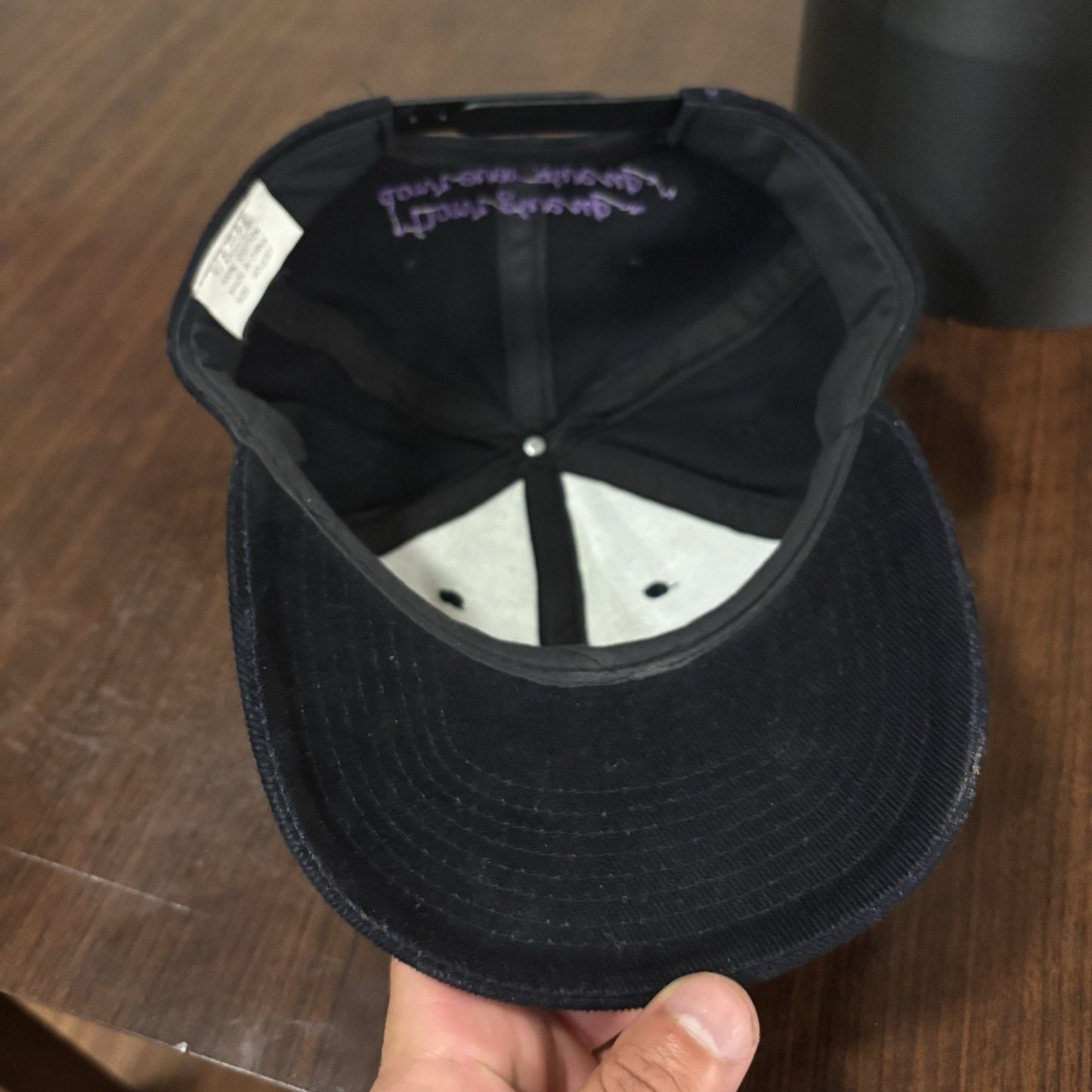 Black Jimmy V Hat