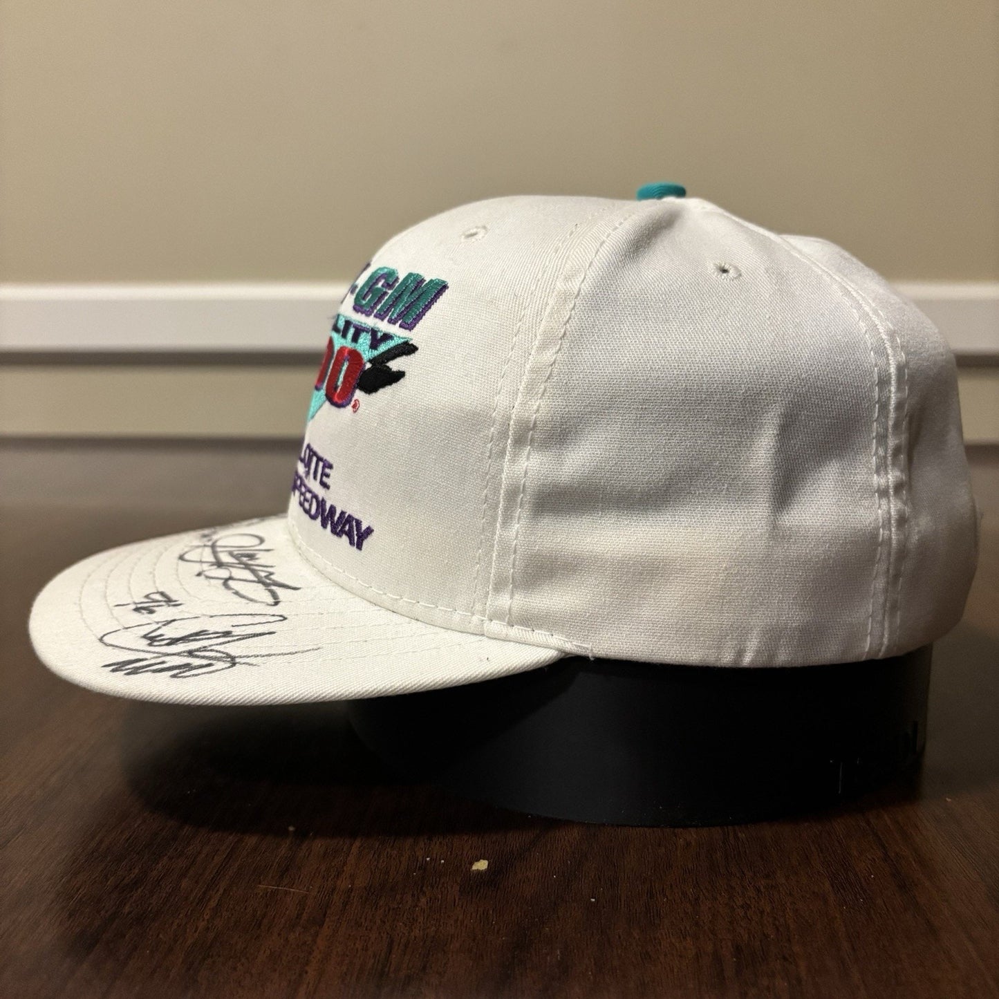 White UAW 500 Charlotte Motor Speedway Hat