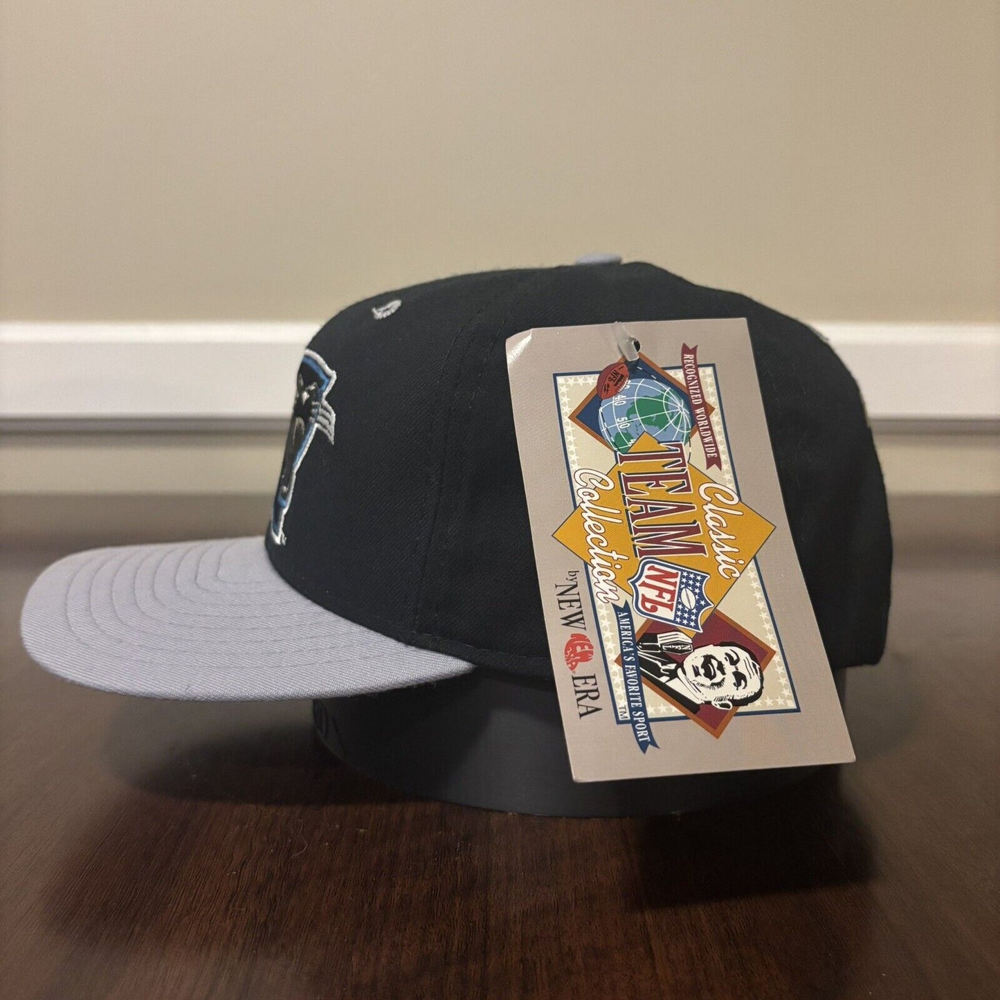 Black Carolina Panthers Hat