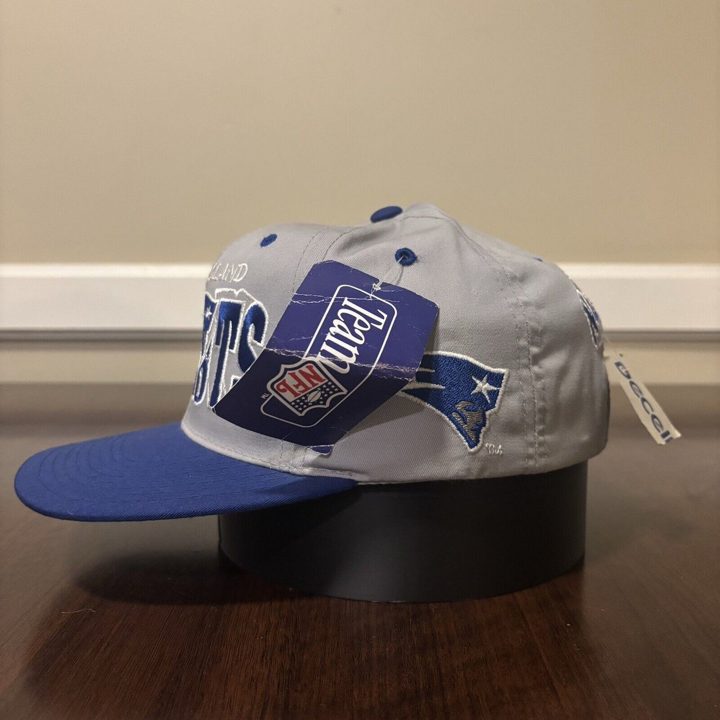 Gray New England Patriots Hat