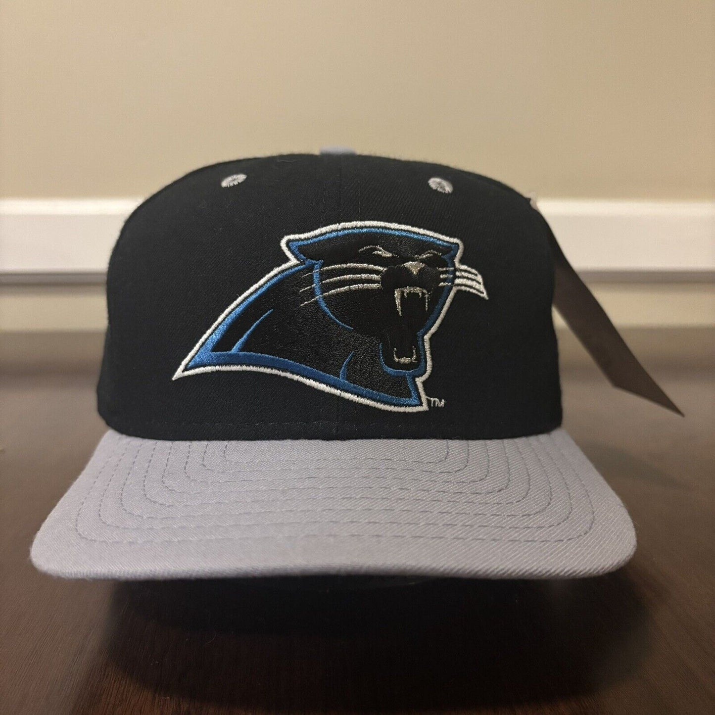 Black Carolina Panthers Hat