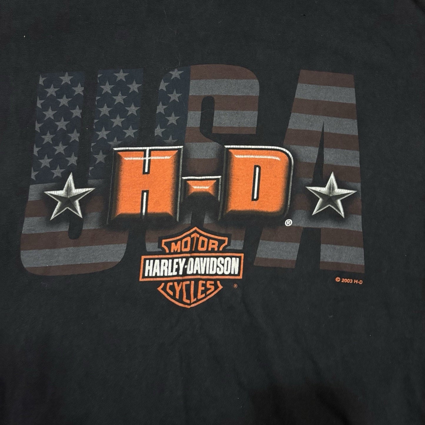 Black Harley Davidson Shirt Size Medium