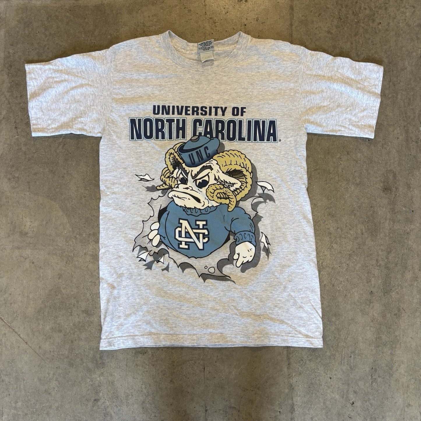 Grey Unc Tar Heels Breakthrough Shirt