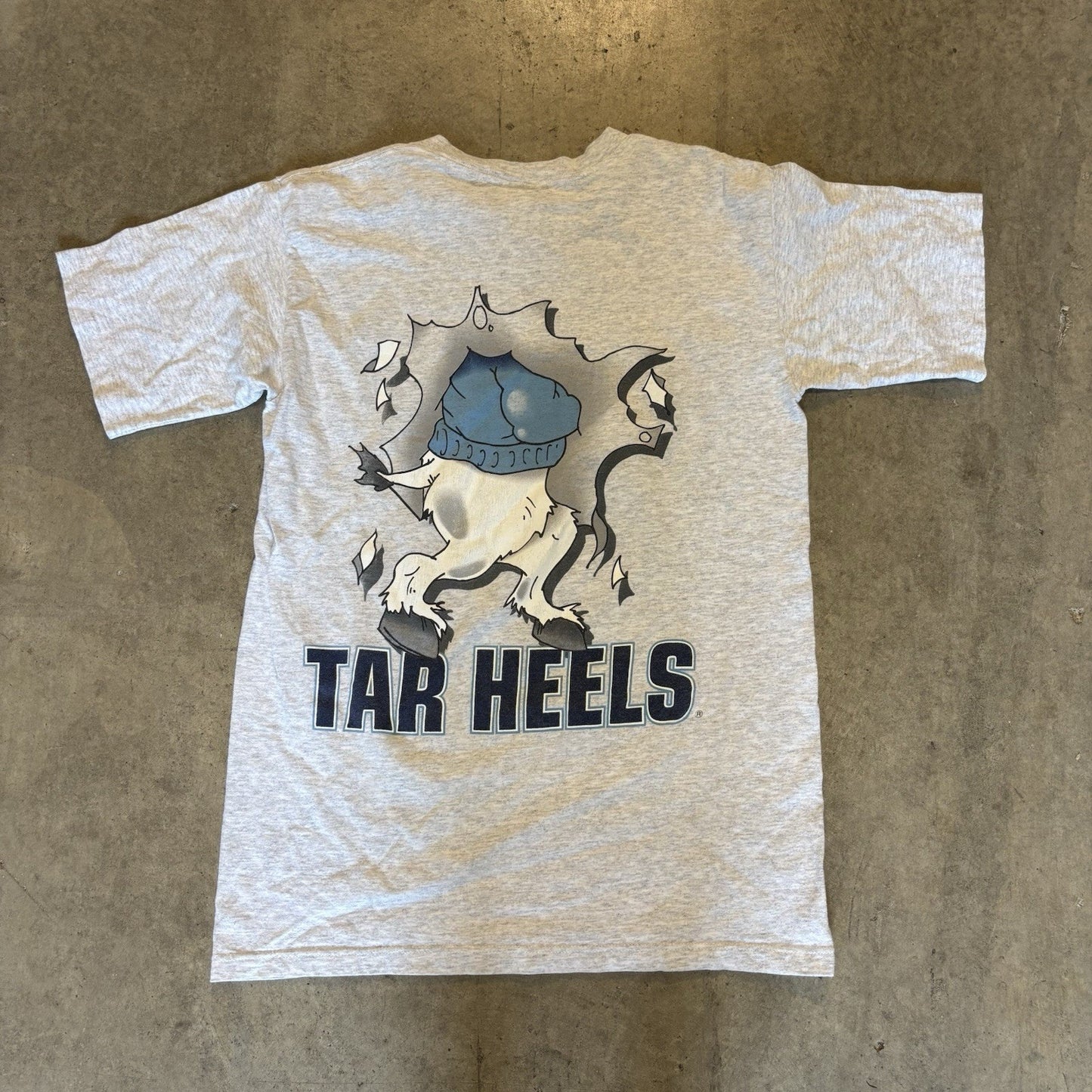 Grey Unc Tar Heels Breakthrough Shirt