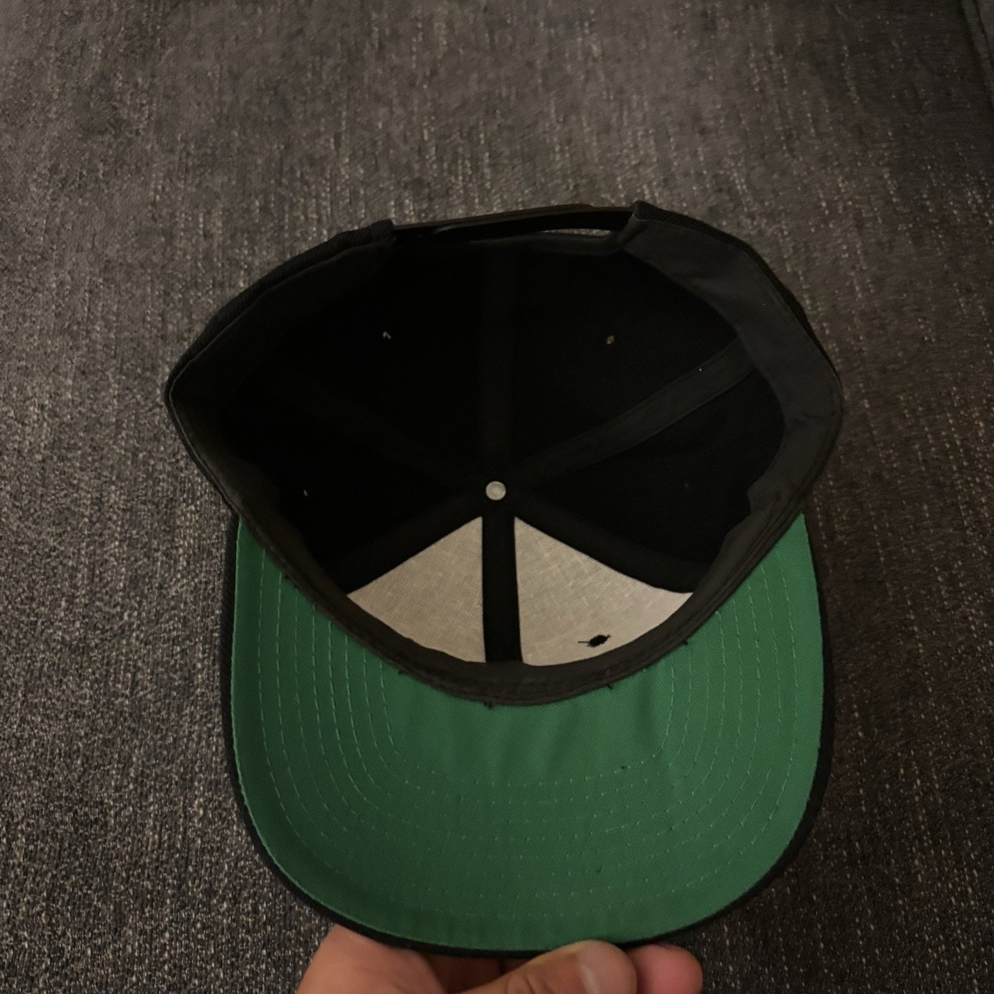 Black Florida Marlins Championship Hat