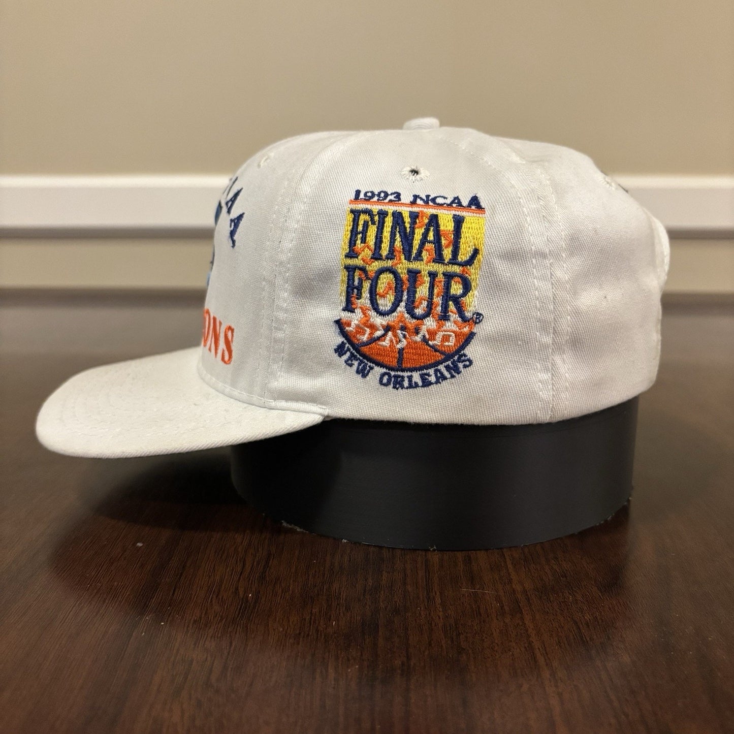 White Unc National Champions Starter Hat