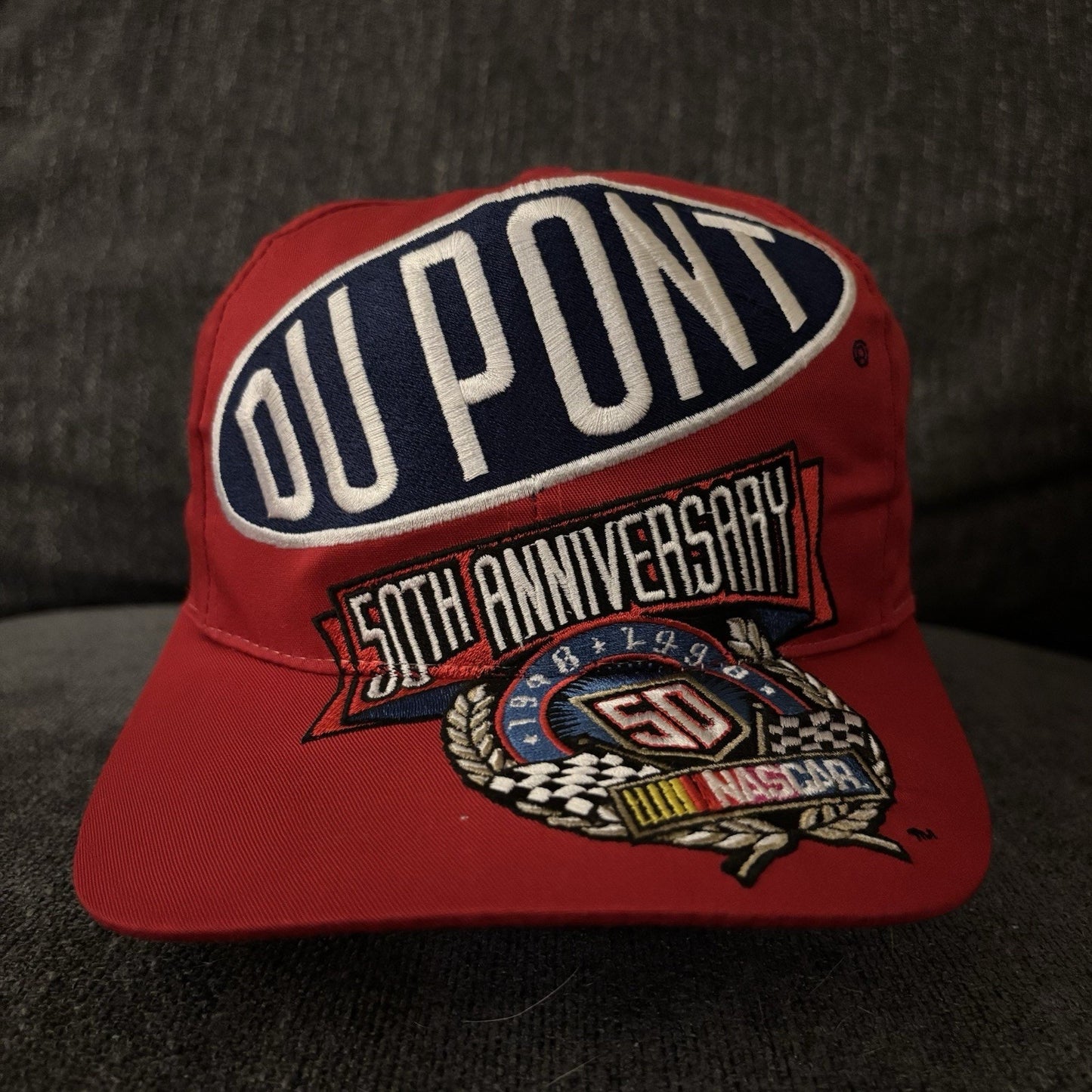 Red DuPont 50th Anniversary Race Hat