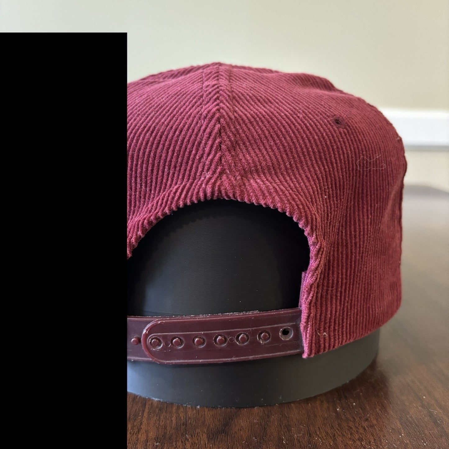 Red Washington Redskins Corduroy Hat