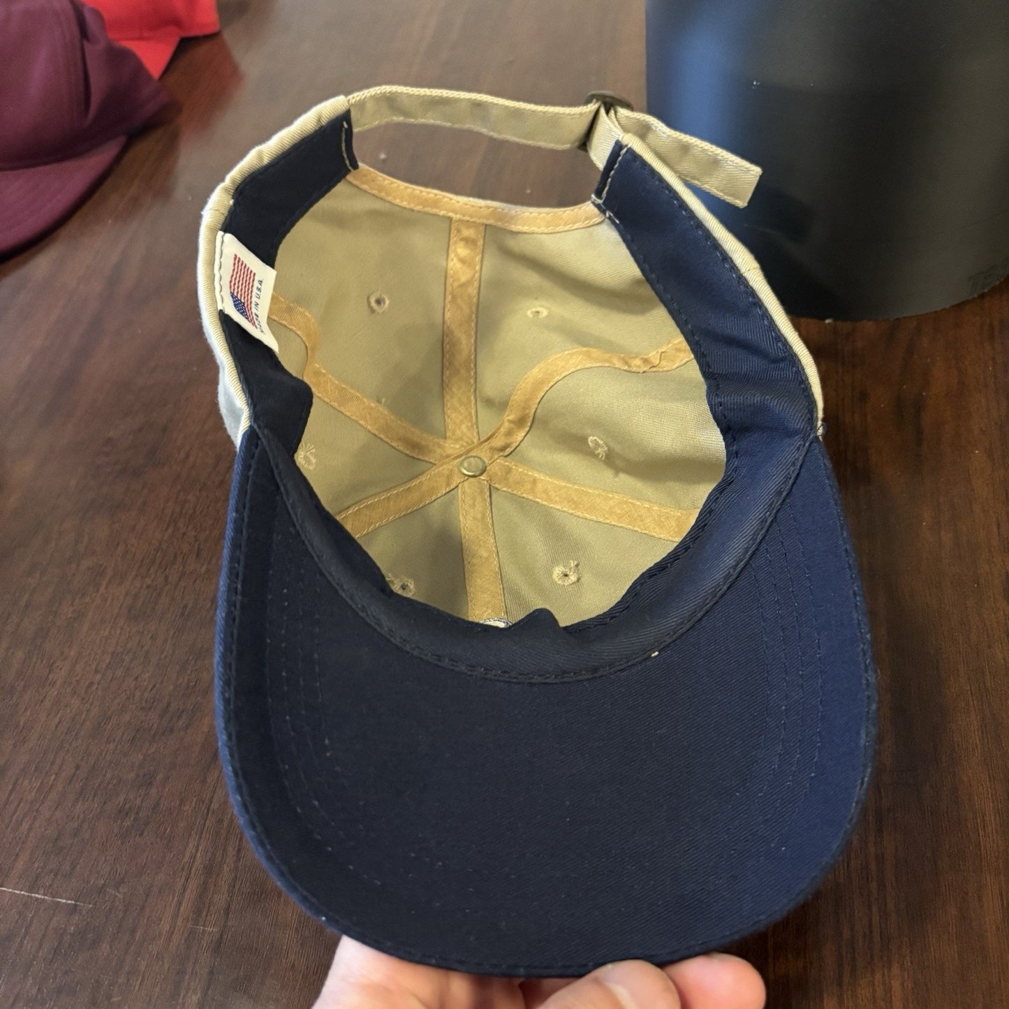 Tan NFL Motorola Hat