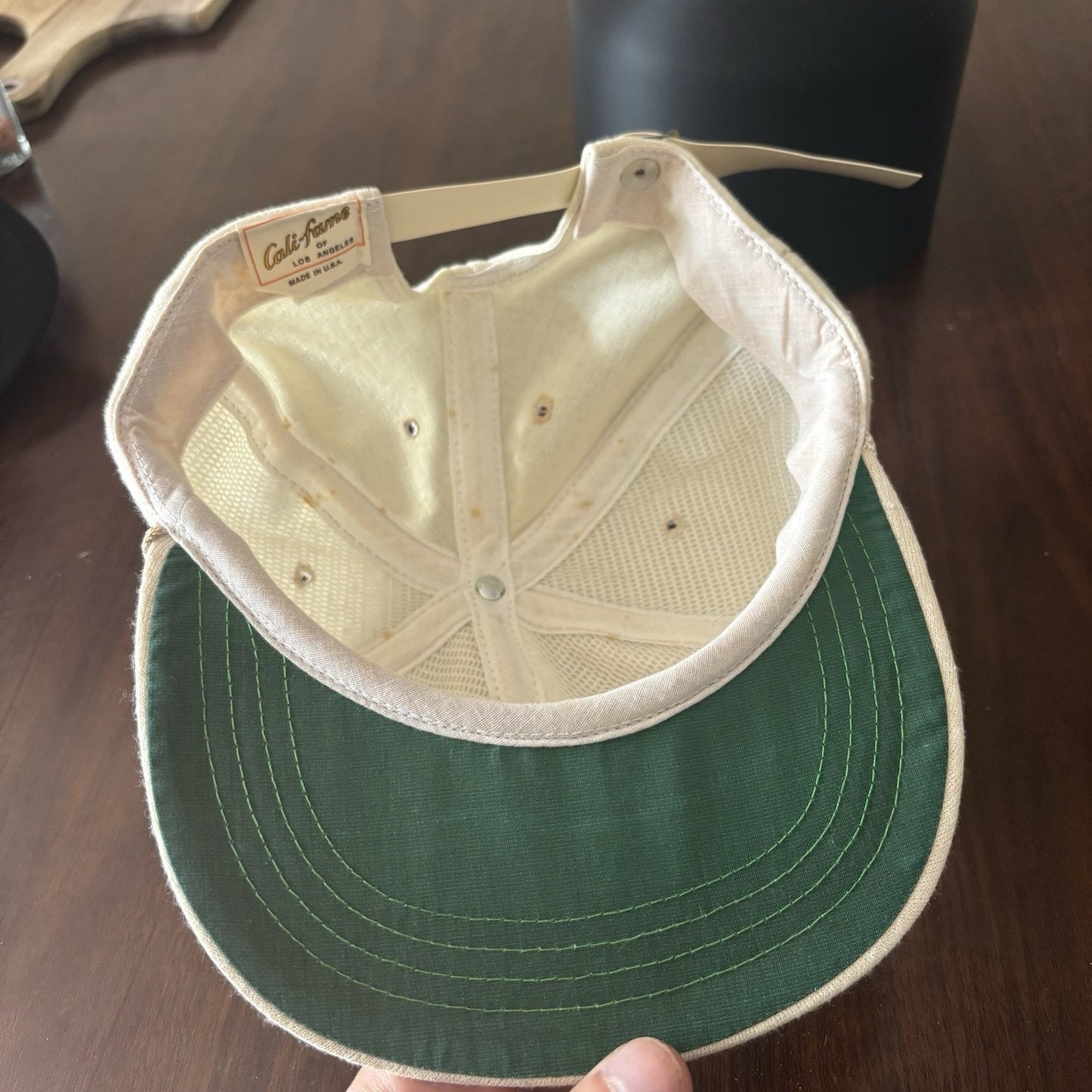 White Mast Tank Cleaning Hat