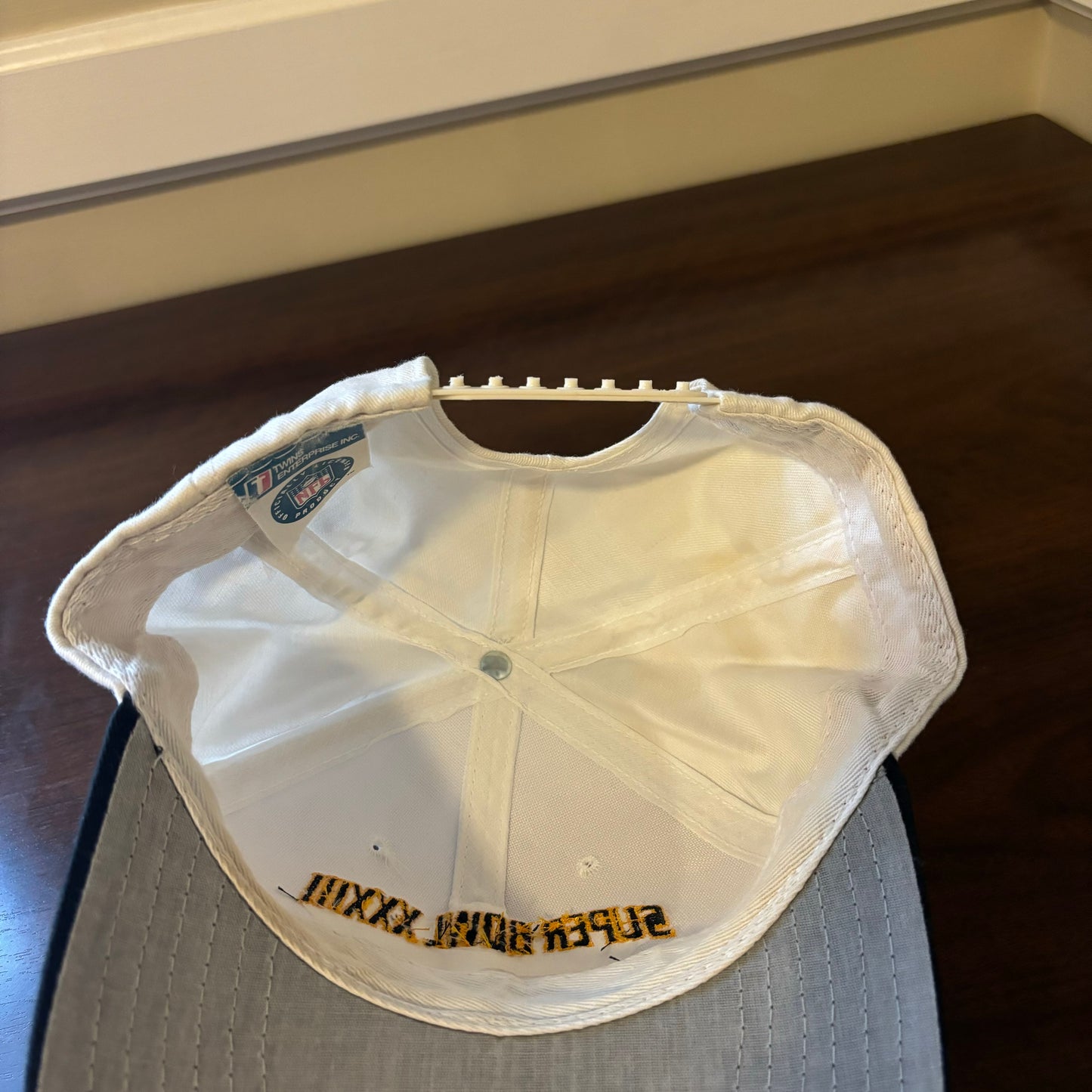 White Denver Broncos Super Bowl Hat