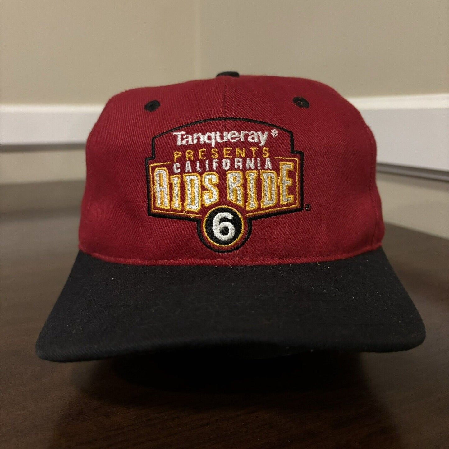 Red Tanqueray Presents California AIDS Ride 6 Hat