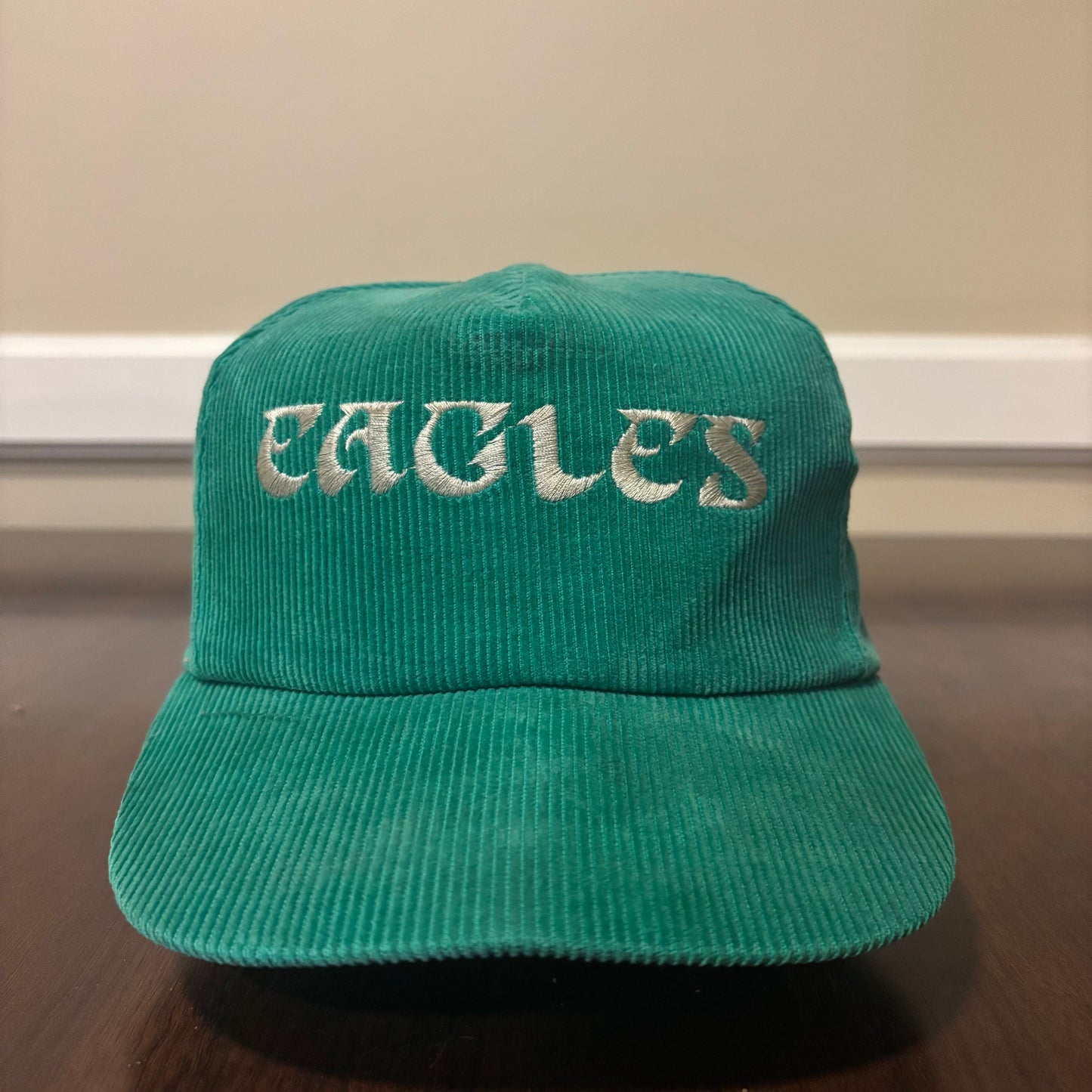 Green Philadelphia Eagles Corduroy Hat