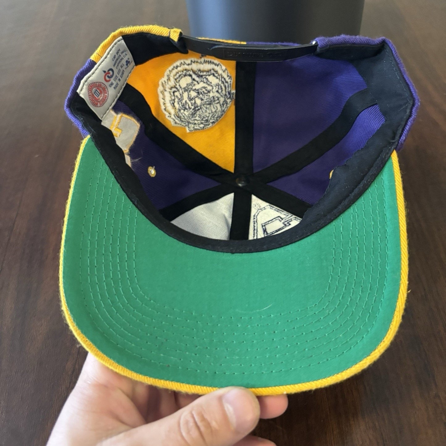 Purple LSU Tigers Hat SnapBack New With Tags