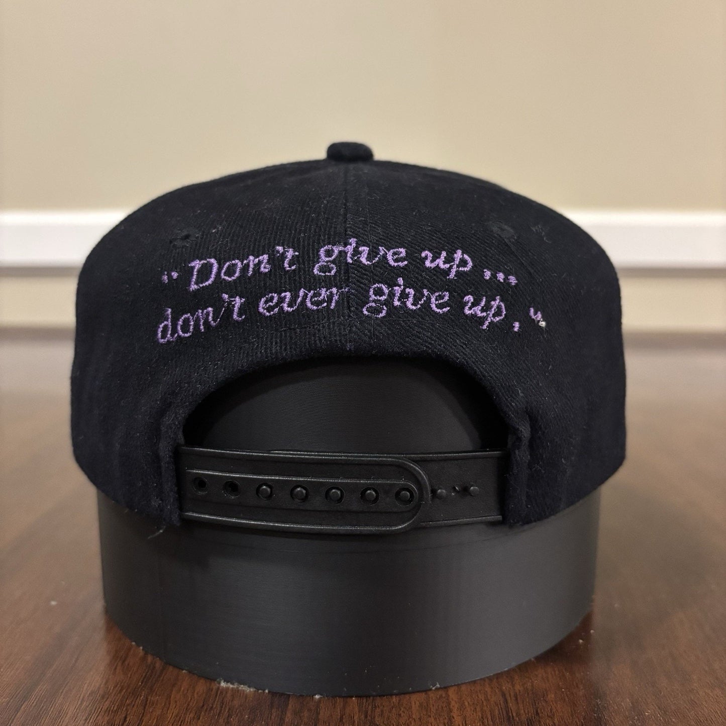 Black Jimmy V Hat