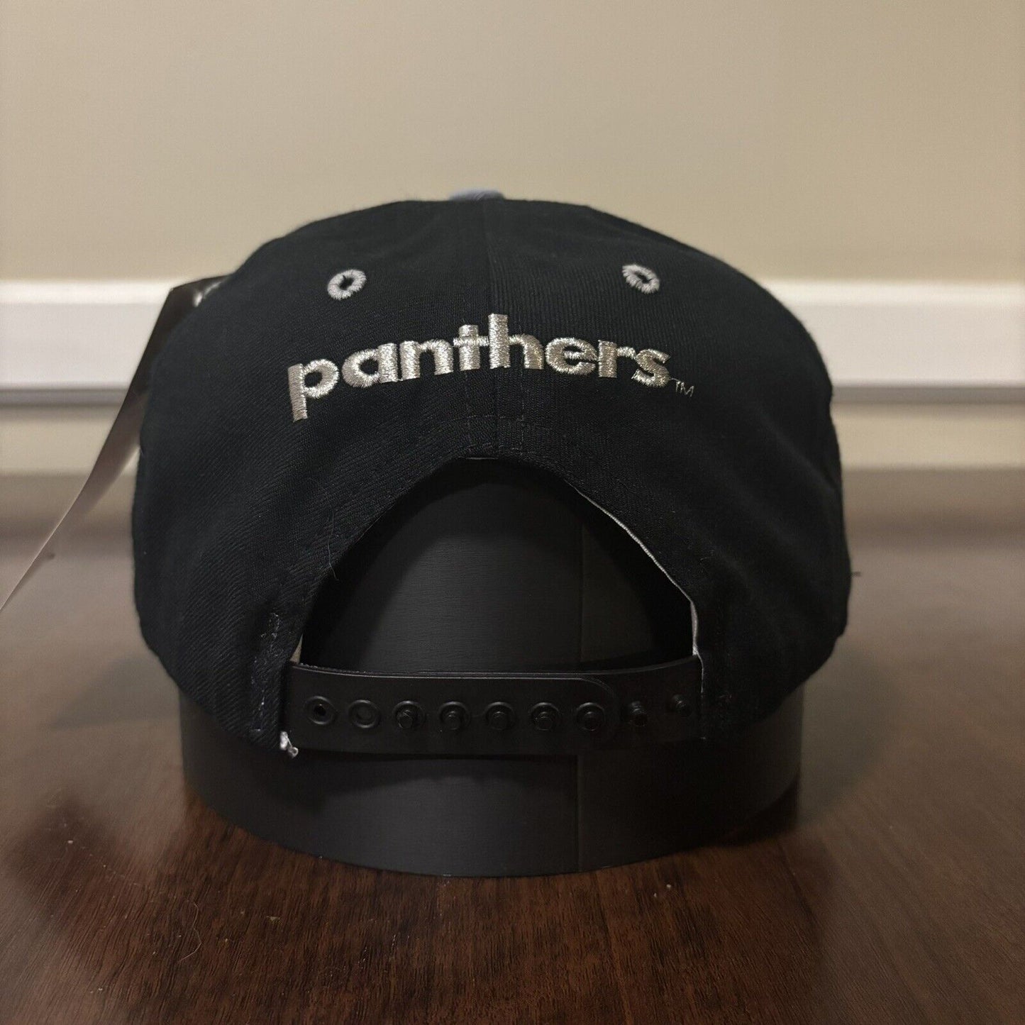 Black Carolina Panthers Hat