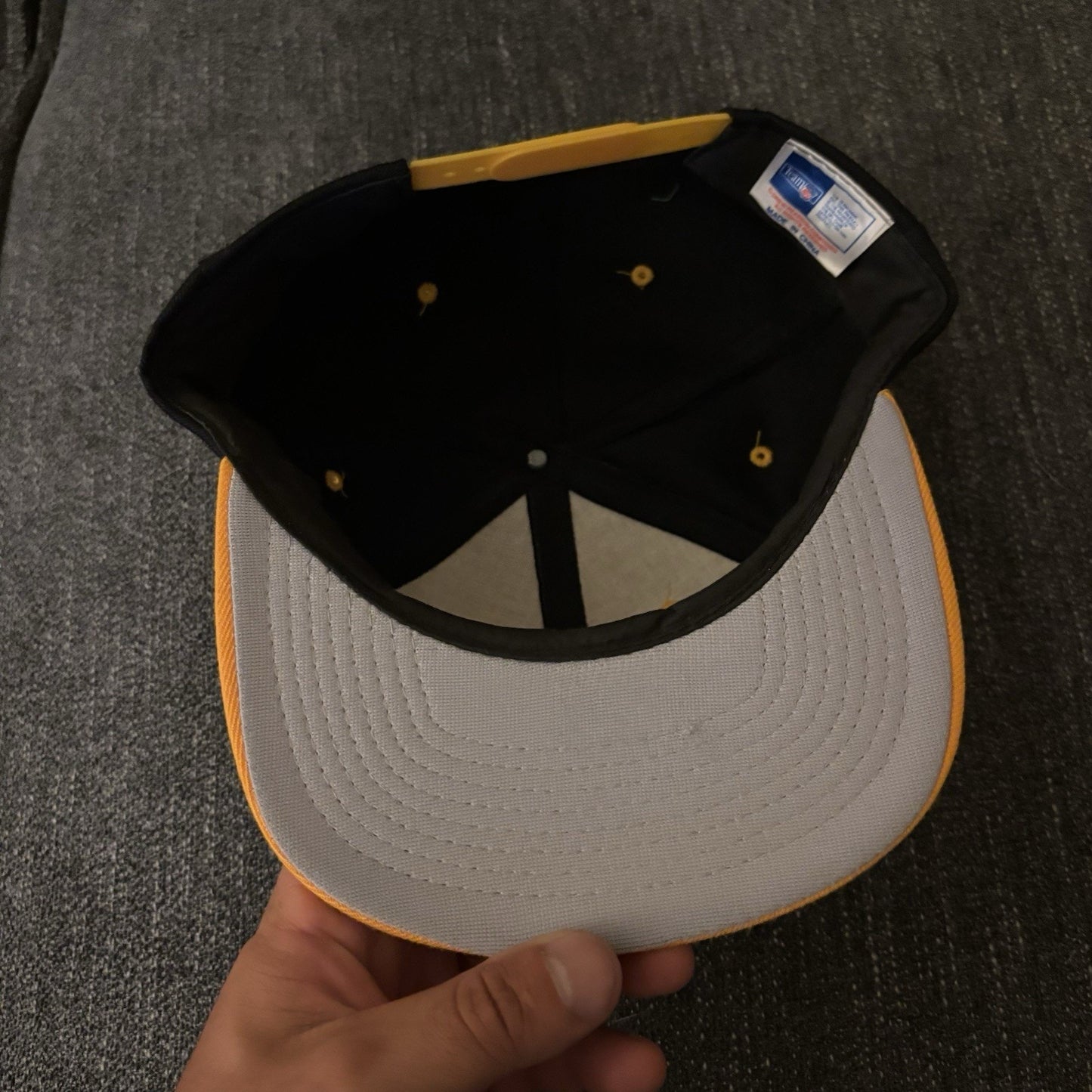 Black New Orleans Saints Hat