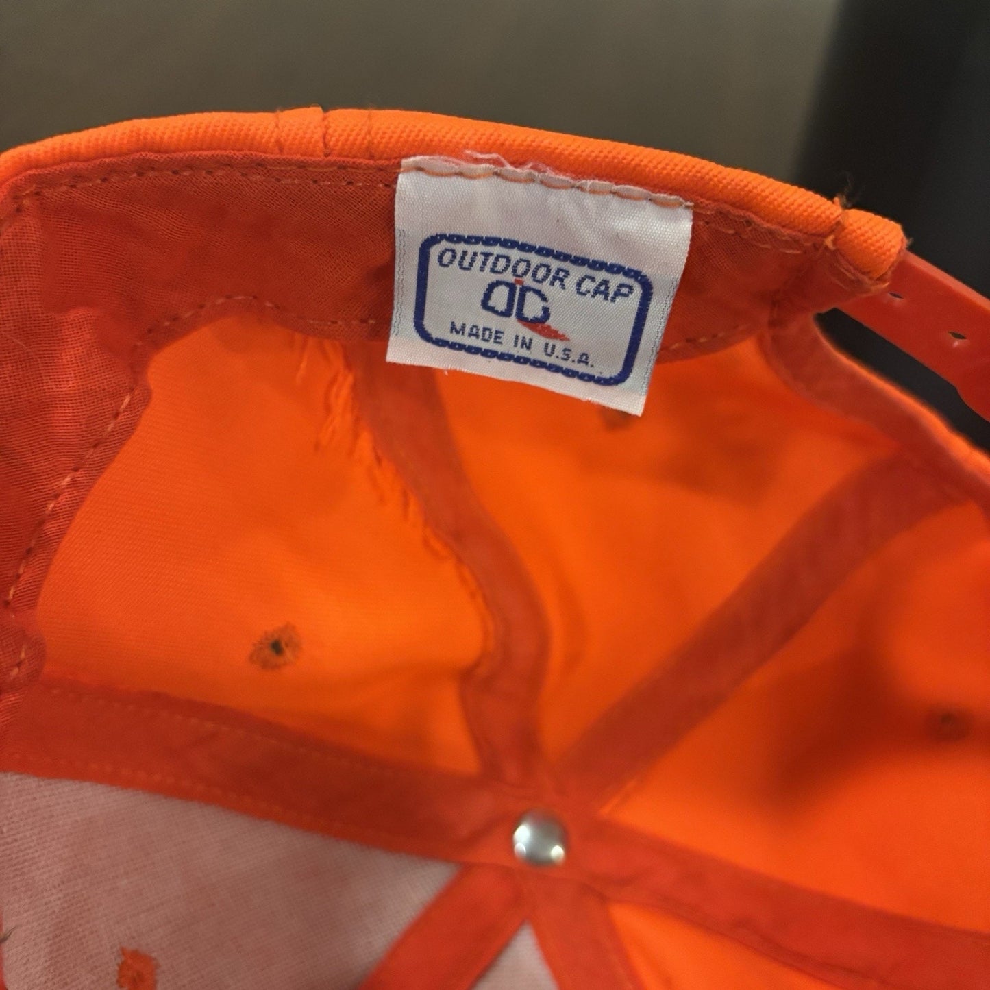 Orange Remington Arms Racing Hat