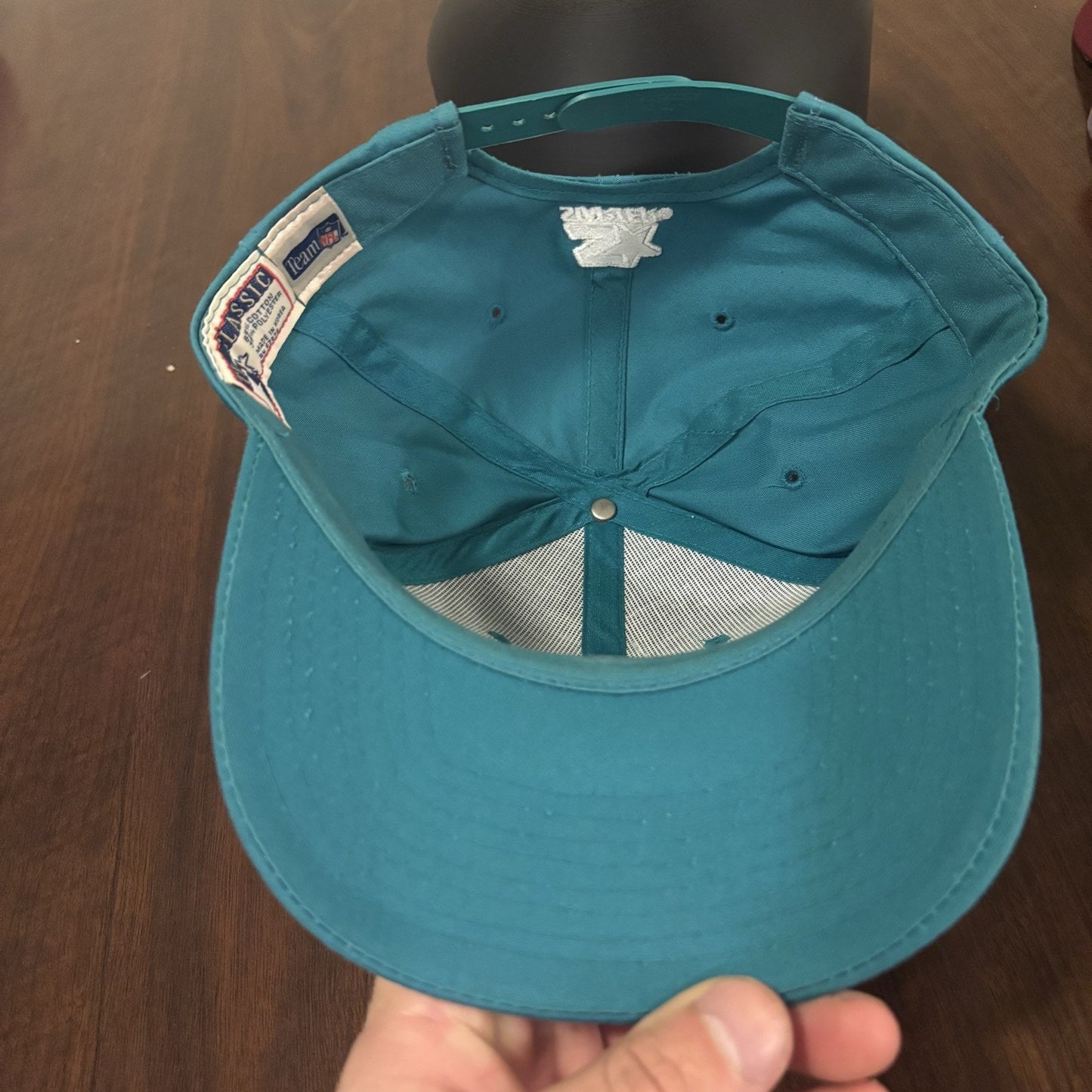 Teal Miami Dolphins Starter Arch Hat