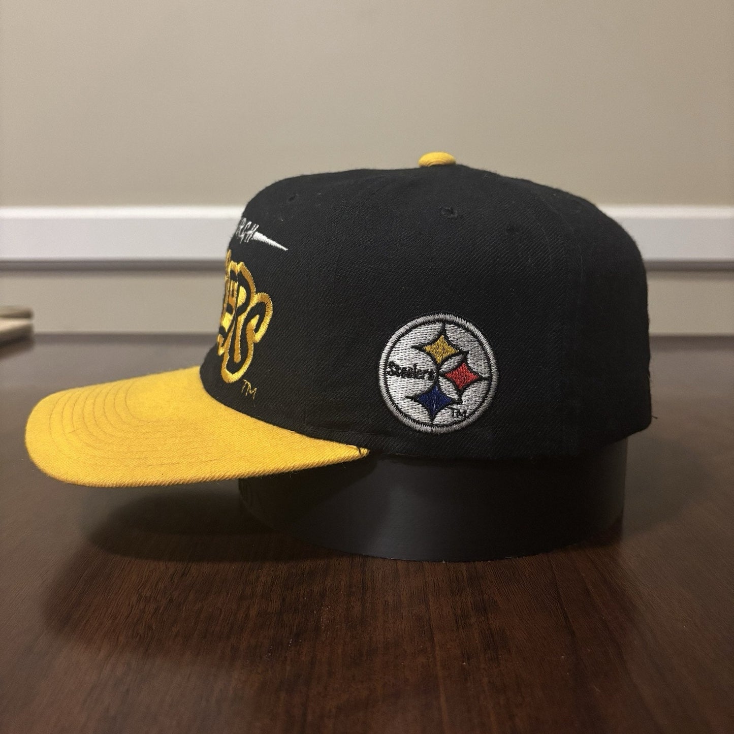 Black Pittsburgh Steelers Starter Hat