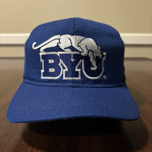 Blue BYU Cougars Blockhead Hat