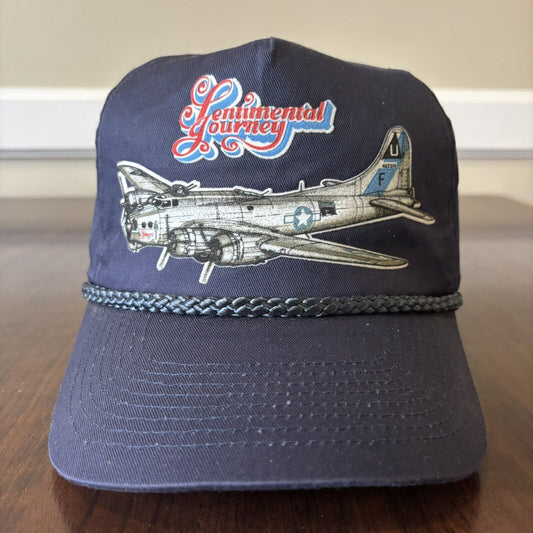Blue Plane Rope Hat