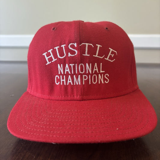 Red Hustle National Champions Hat