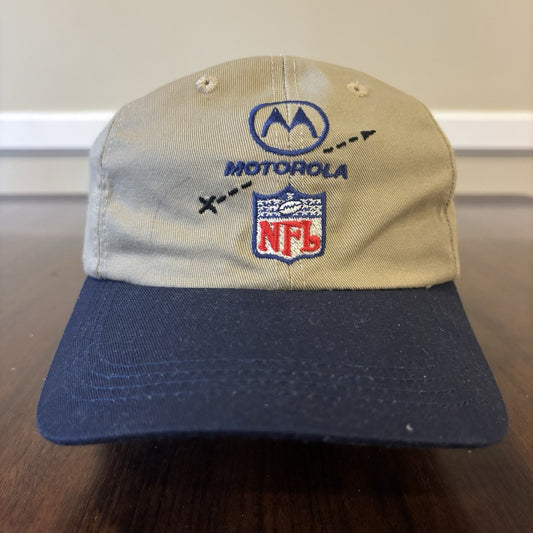 Tan NFL Motorola Hat