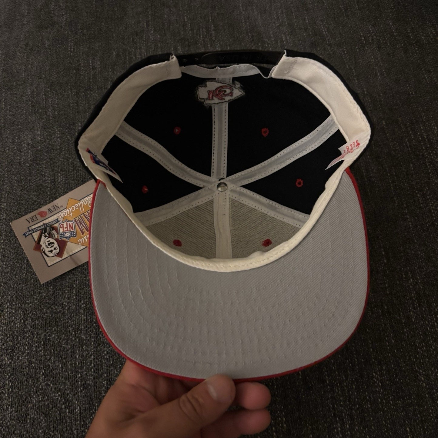 Black Kansas City Chiefs Hat