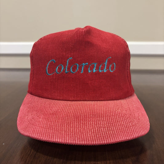 Red Colorado Corduroy Hat
