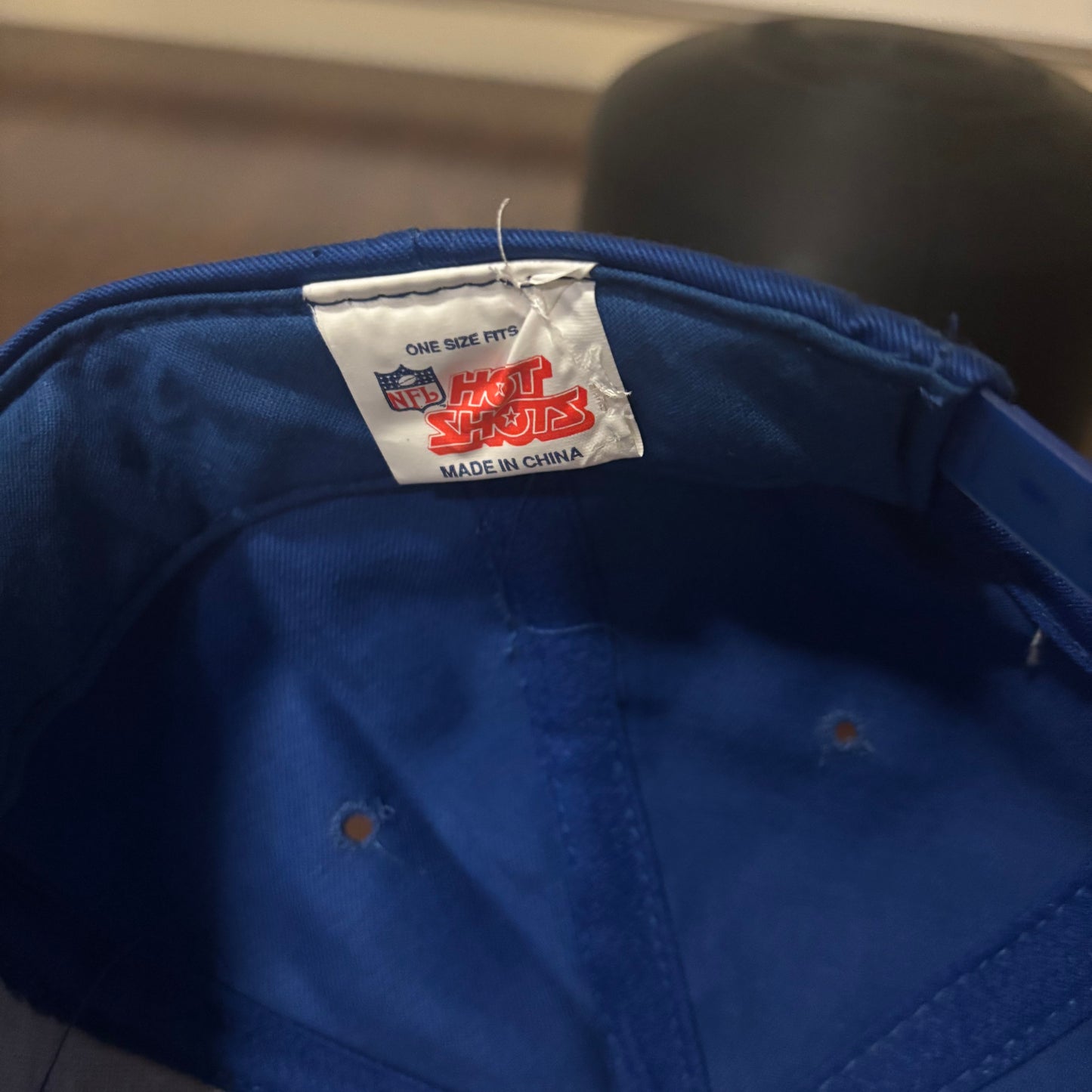 Blue New York Giants hat