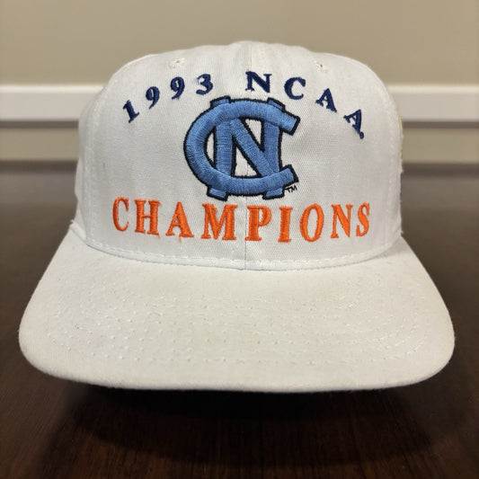 White Unc National Champions Starter Hat