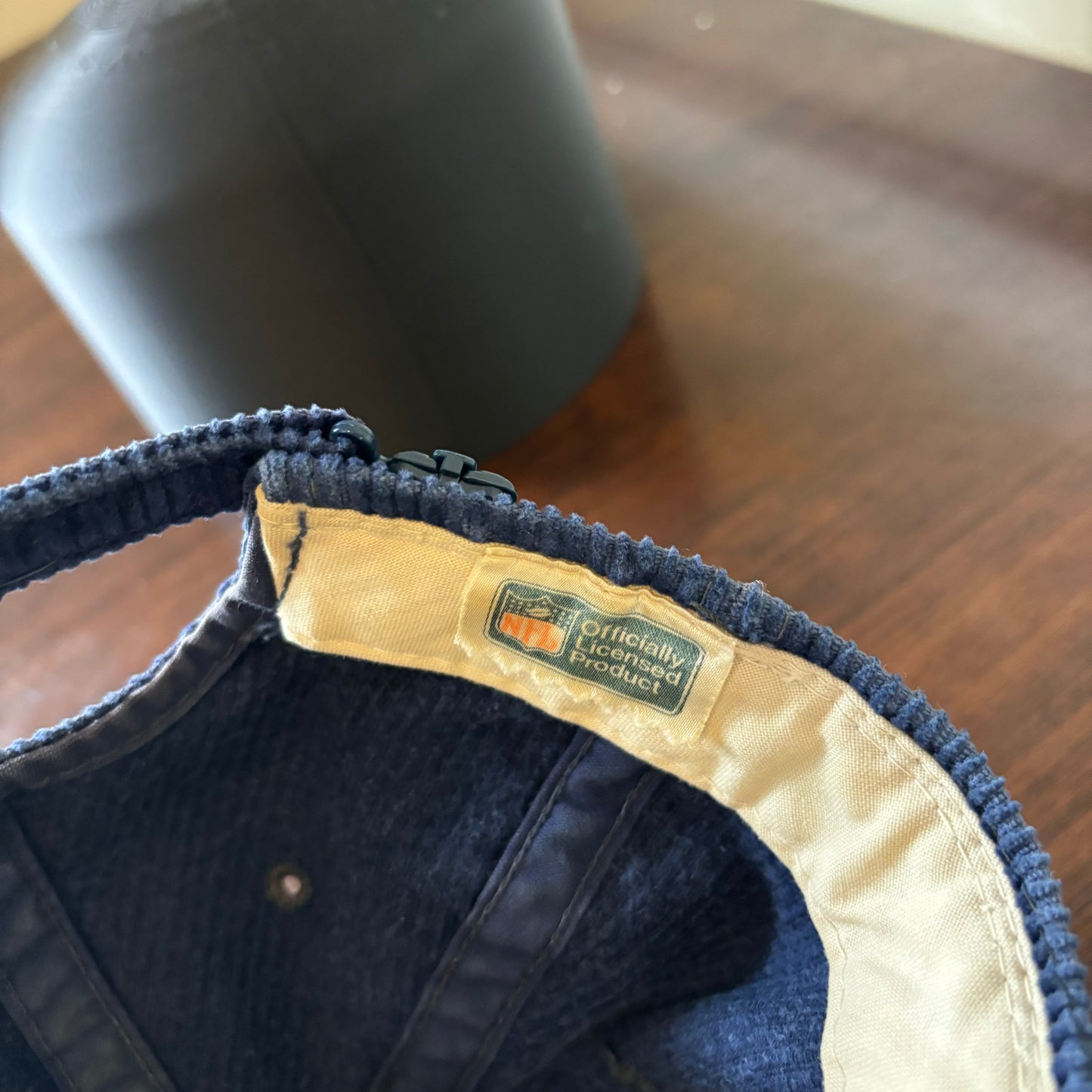 Blue Corduroy Chicago Bears Hat