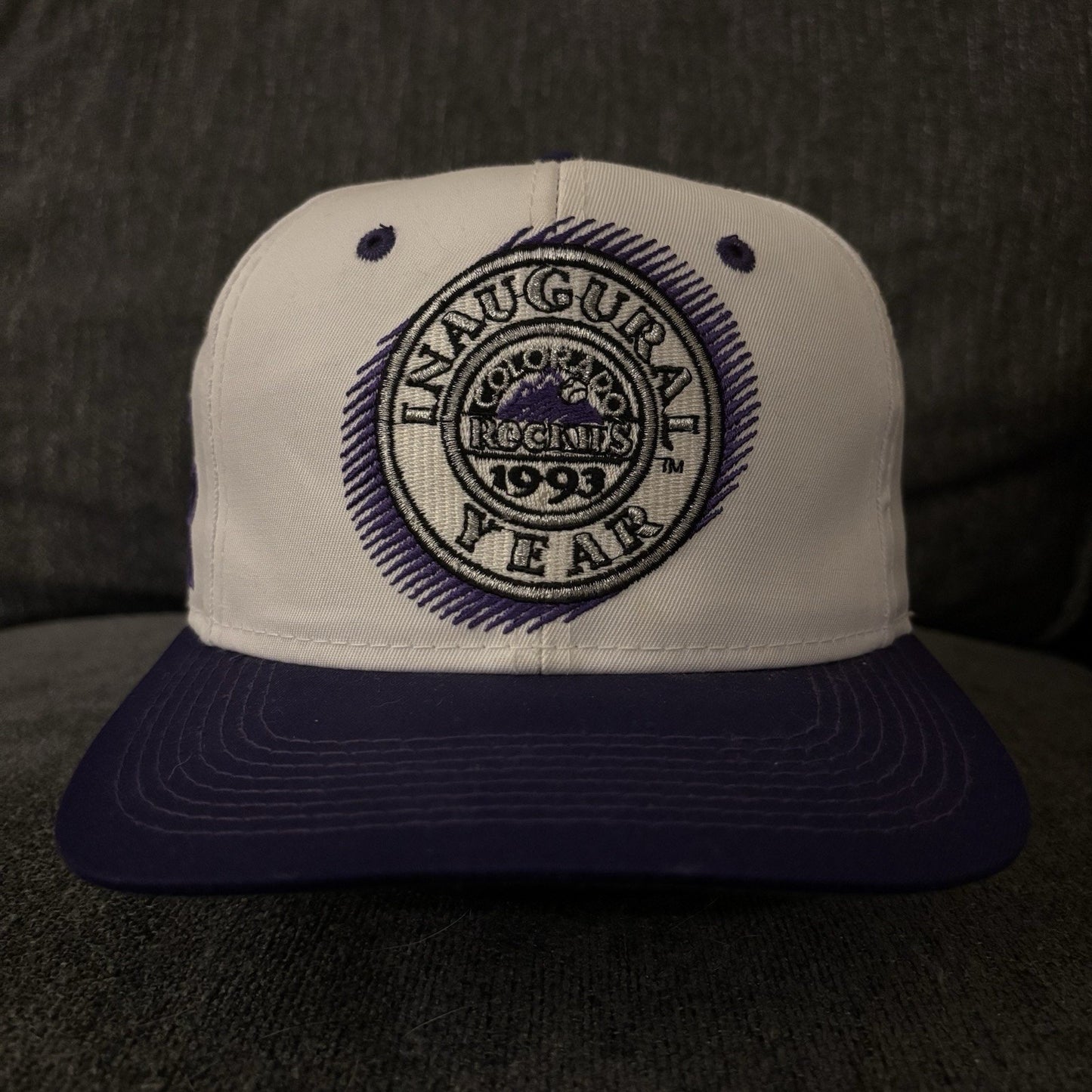 White Sports Specialties Colorado Rockies Hat