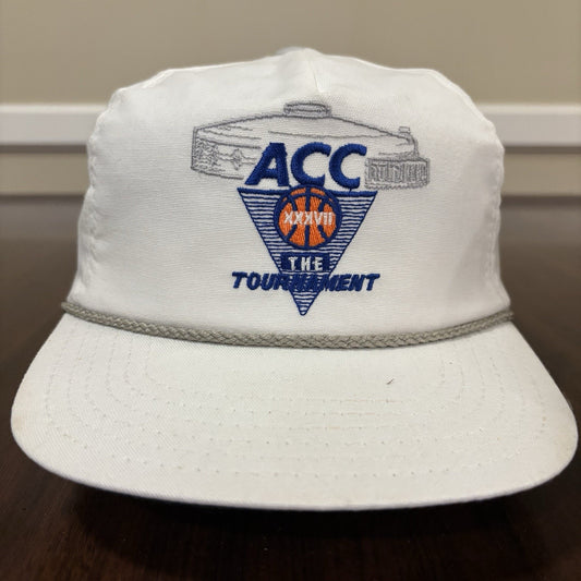 White ACC Tournament Hat