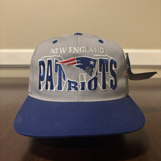 Gray New England Patriots Hat