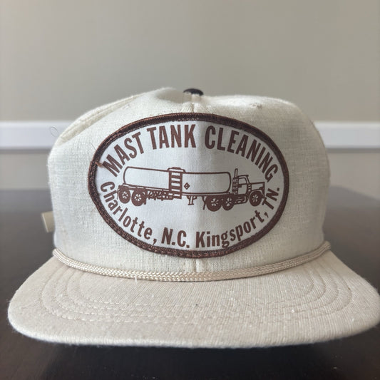 White Mast Tank Cleaning Hat