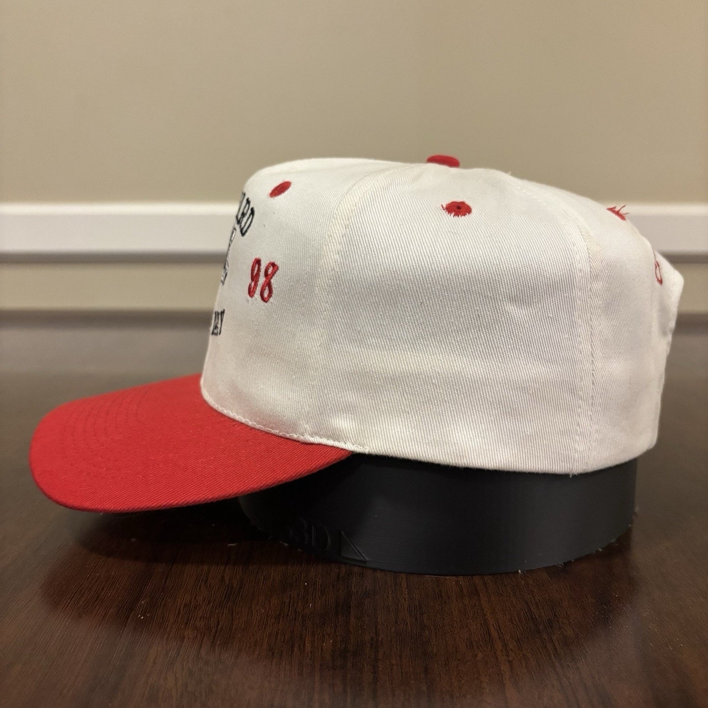 White Harvard University Milk Day Hat
